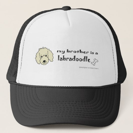 Casquette LabradoodleFrèreJaune (Devant)