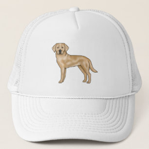 Casquette Labrador Retriever Jaune Chien de Lab Cartoon Mign