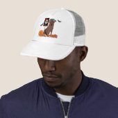 Casquette Labrador Retriever Marron Pirate (En situation)