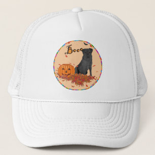 Casquette Labrador Retriever noir Halloween
