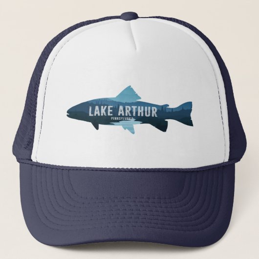 Casquette Lac Arthur Pennsylvanie Poisson (Devant)