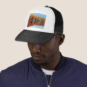 Casquette Lac d'automne (En situation)