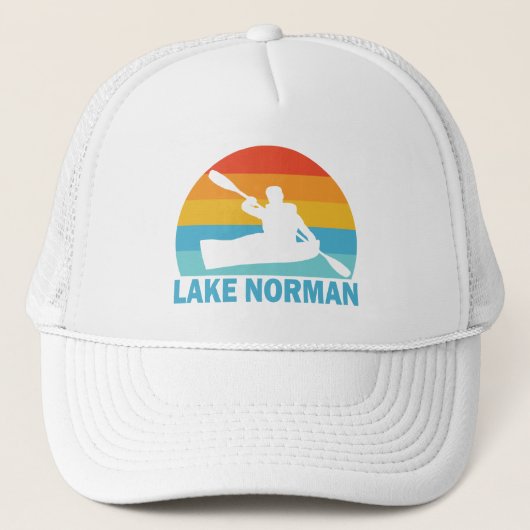 Casquette Lac Norman Caroline du Nord Kayak (Devant)