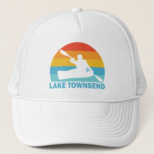 Casquette Lac Townsend Caroline du Nord Kayak (Devant)