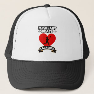 Casquette Lacrosse Coeur Femme Joueuse Sport Passion Amour