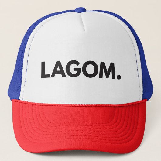 Casquette Lagom B&W (Devant)
