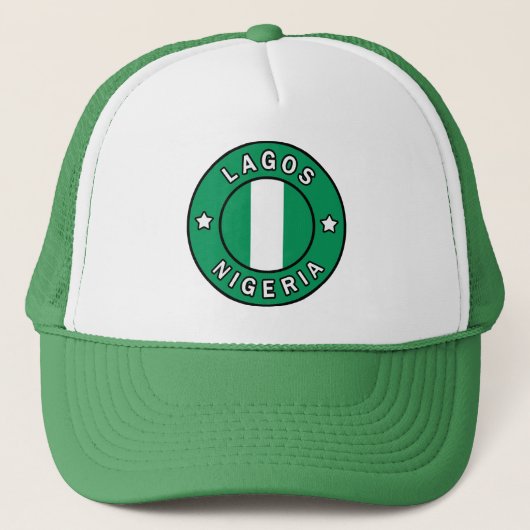 Casquette Lagos Nigeria (Devant)