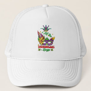 Casquette Laisser Les Shenanigans Commencer Mardi Gras Truck