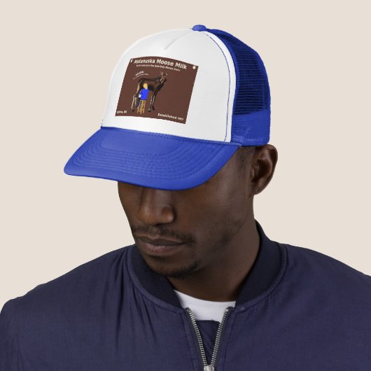 Casquette Lait d'orignal Matanuska (En situation)