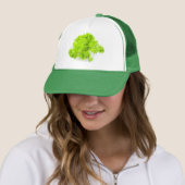 Casquette Laitue verte (En situation)