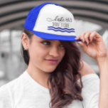 Casquette Lake Hair s'en fiche Waves Boating<br><div class="desc">Cette conception a été créée par art numérique. Elle peut être personnalisée en cliquant sur le bouton personnaliser et en modifiant la couleur, en ajoutant un nom, des initiales ou vos mots préférés. Contactez-moi à l'adresse colorflowcreations@gmail.com si vous souhaitez que ce design soit disponible sur un autre produit. Achetez ma...</div>