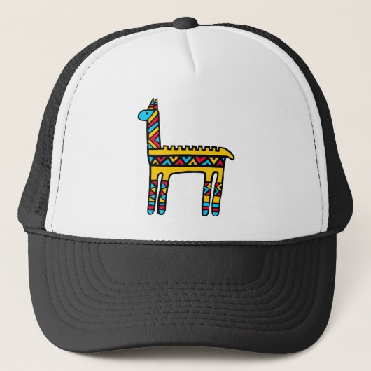 Casquette Lama-couleurs (Devant)