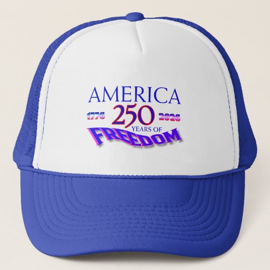 Casquette L'Amérique 250 ans de liberté (Devant)