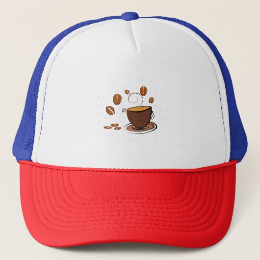 Casquette L'amour du café (Devant)