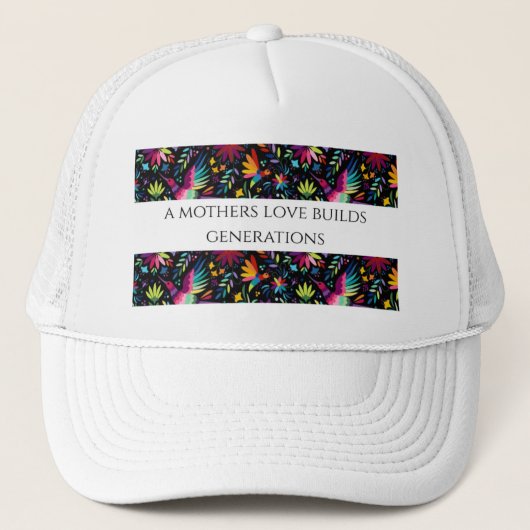 Casquette L'amour d'une mère construit des générations - Cha (Devant)