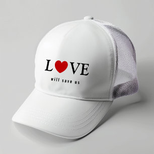 Casquette L'amour élégant nous sauvera