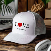 Casquette L'amour élégant nous sauvera