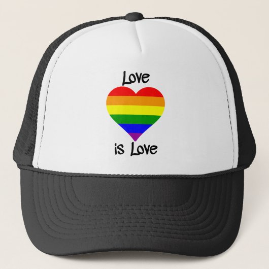 Casquette L'amour est amour (Devant)