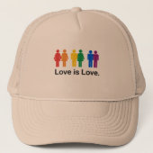 Casquette L'amour est l'amour (Devant)