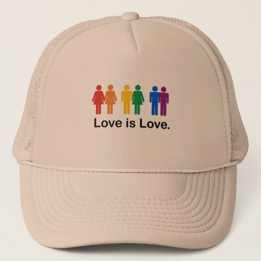 Casquette L'amour est l'amour (Devant)