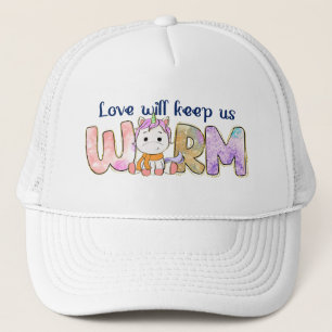 Casquette L'Amour Nous Tiendra Chauds   Unicorn Winter