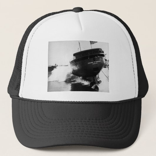 Casquette Lancement d'Edmund Fitzgerald 6-8-1958 (#2) (Devant)