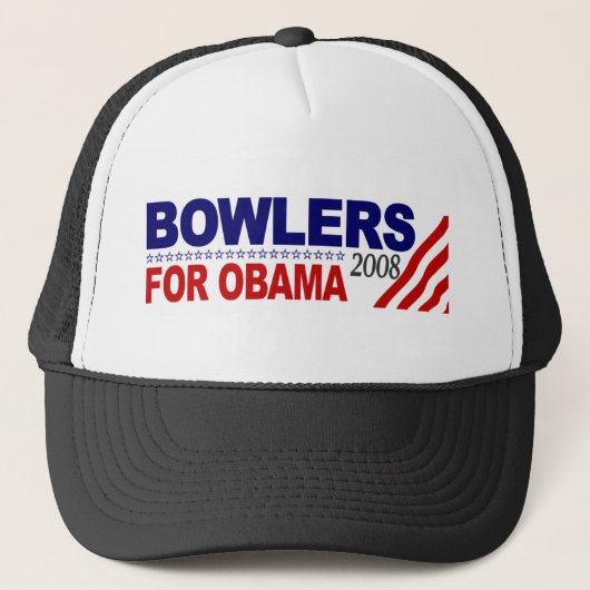 Casquette Lanceurs pour Obama (Devant)