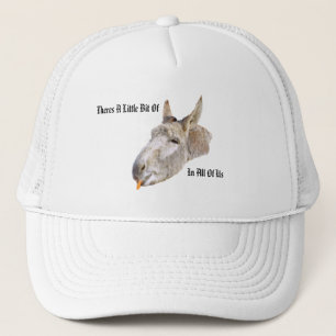 Casquette L'Âne S'Appelle Carotte, Avec Logo D'Humour,