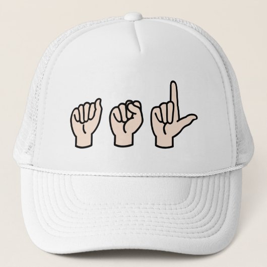 Casquette Langue des signes (Devant)