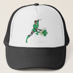 Casquette Lanterne verte avec lanterne 2