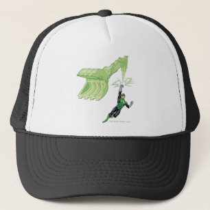 Casquette Lanterne verte - comique, avec la machine