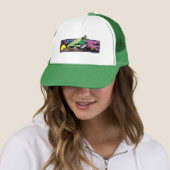 Casquette Lanterne verte dans l'espace (En situation)
