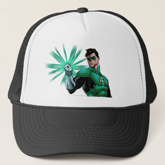 Casquette Lanterne verte et anneau (Devant)