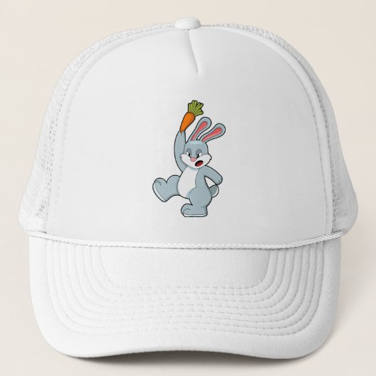 Casquette Lapin avec carotte (Devant)