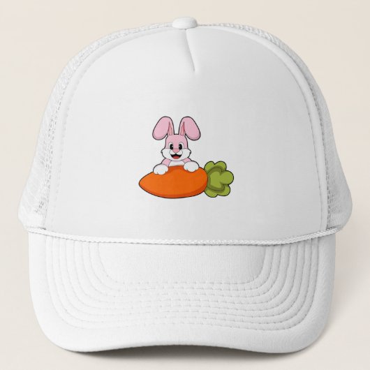 Casquette Lapin avec carotte (Devant)
