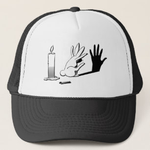 Casquette Lapin d'ombre par LightIllusions.com
