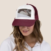 Casquette Lapin neigeux (En situation)