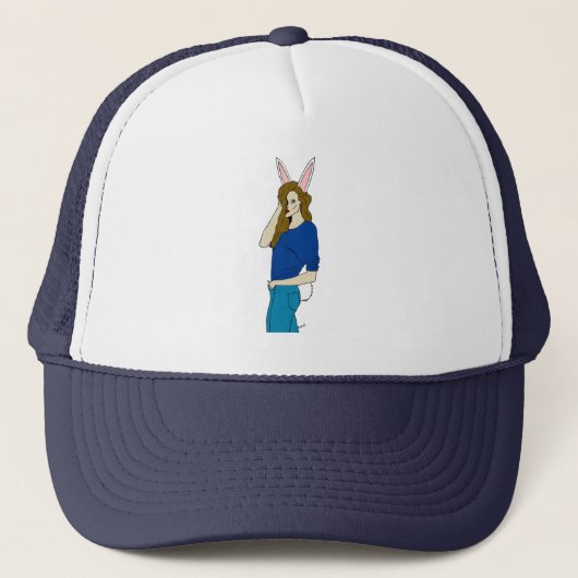 Casquette lapine  (Devant)