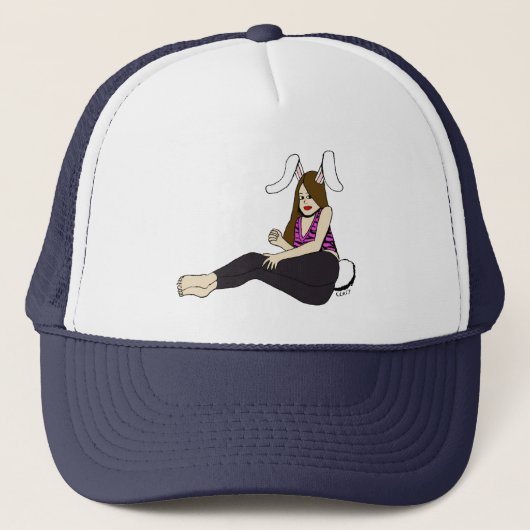 Casquette lapine (Devant)