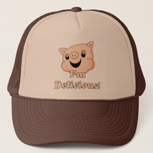 Casquette Lard délicieux (Devant)