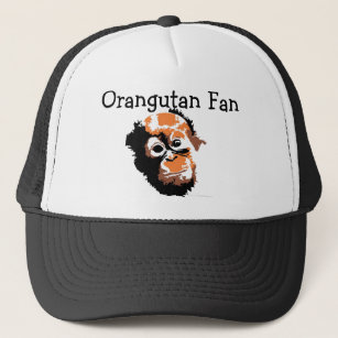 Casquette L'art des fans d'Orangoutan