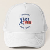 Casquette Last Swing Before the Ring Baseball Bachelor Party (Devant)