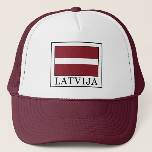 Casquette Latvija (Devant)