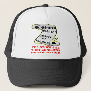 Casquette L'autre congrès de Bill ne lit jamais déclaratio