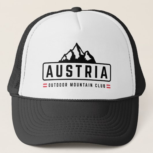 Casquette L'Autriche en plein air (Devant)
