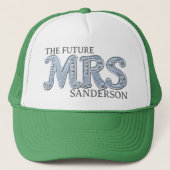 Casquette L'avenir Mme Bride Faux Brodée Patch (Devant)