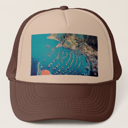 Casquette ldp PÈRE NOËL CATALINA Island - Californie - port (Devant)