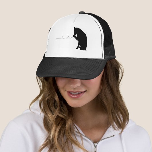 Casquette le "animal écrit " (En situation)