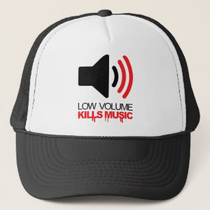 Casquette Le bas volume tue la musique