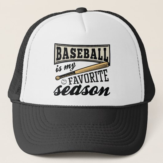 Casquette Le Baseball Est Ma Saison Préférée (Devant)